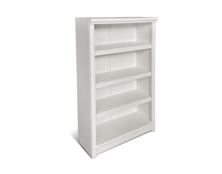 Grāmatu plaukts Cliff h126 cm balts