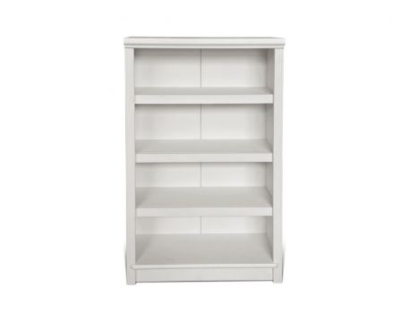 Grāmatu plaukts Cliff h126 cm balts