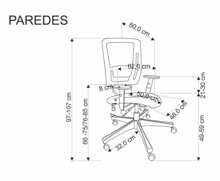 Krēsls Paredes
