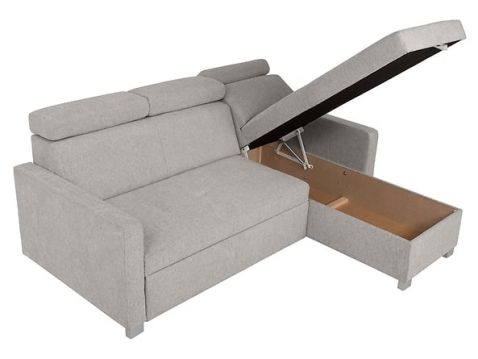 Stūra dīvāns Brico pelēks